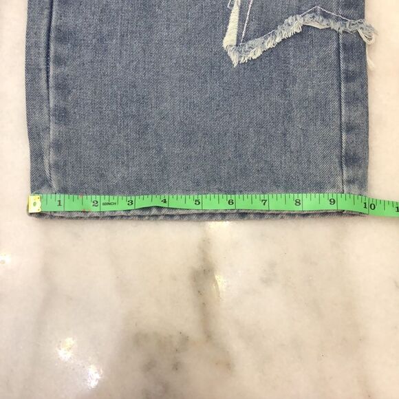 NWT Romwe new grunge wideleg jeans size 8-10 L - Picture 7 of 10
